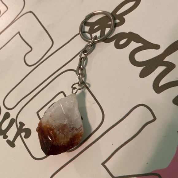 Citrine Keychain Crystal - Picture 5 of 8